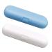 2 Pcs Electric Toothbrush Travel Case Portable Travel Toothbrush Holder for Philips sonicare and Other Electric Toothbrush Set by VeniCare (Blue&White)