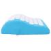 Acupuncture pillow massage acupressure pillow massage neck pillow for muscle pain headache relief pillow massage pillow for massage sets blood circulation blue