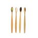 SUICRA Toothbrushes 4 PIECE Manual Toothbrush Set Toothbrush with Dense Bristles for Daily and Travel Adult Oral Care