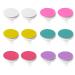 PHCOZY 12 Pcs Baby Nail File Electric Replacement Grinding Heads for Nail Trimmer Professional Accessories