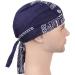 YBSHIN Super Absorbent Black Skull Caps - Pack of 4 | Motorcycle Head Wraps for Men and Women - Buy Online on GoSupps.com
