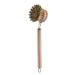 YOXIER Easy-to-use Dishwashing Brush Time-Saving Kitchen Cleaning Tool Pot with Long Wooden Handle Strong Decontamination Comfortable Grip Household Dish C