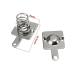 10 Pairs Metal Springs for AA AAA Batteries - Replacement Contact Plates - Silver Positive & Negative - Buy Online on GoSupps.com