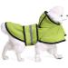 Ultra-Light Waterproof Dog Raincoat with Hood & Reflective Stripes - Perfect for Small & Medium Dogs (L Green) - Buy Online on GoSupps.com