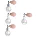 FOMIYES 4pcs High Gloss Dusting Glitter Hair Gel Luminous Glitter Powder Spray Loose Glitter Spray Luster 7.5x7cm x4pcs Whitex4pcs