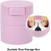 Eyelash Glue Storage Box Negative Press Button Opening Firmly Fixing Lash Extension Glue Pot for Eyelash Beauty Salon pink - Buy Online on GoSupps.com