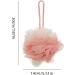 Gralara Pink Body Puff Bath Sponge | Portable Shower Ball for All Your Bathing Needs - Buy Online on GoSupps.com