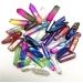 100g Colorful Titanium Aura Lemurian Seed Quartz Crystal Stone Point Specimen Elecrtoplated Crystals Crafts Stones - Buy Online on GoSupps.com