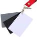 Grey Card White Balance Card 3-in-1 Set for Digital Photography - 18% Exposure Color Balance Card for Video, DSLR, and Film - Buy Online on GoSupps.com