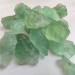 Natural 1000g 2-4cm Large Particle Natural Octahedron Colorful Fluorite raw Stone Ornament Greenstone ningxiao 2-4cm Green