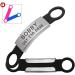 Didog Reflective Cat Neck Strap with Stainless Steel ID Shield - No Noise Adjustable Engraving for Kittens Cats & Small Dogs - Black XXS (14-20cm) - Buy Online on GoSupps.com