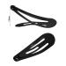 Avodova 50-Piece Black Hair Clips for Kids & Women - 3cm Metal Snap Hair Accessories - Buy Online on GoSupps.com