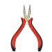 Hair Extensions Pliers 3-Hole Hair Pliers for Micro Nano Ring Hair Extensions Opener and Removal Red 3-hole