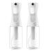 AMOMELA Continuous Spray Bottle For Hair 2Pack Ultra Fine Refillable Water Mister for Hair Styling Plants Cleaning Salon Misting & Skin Care 200ml/6.8oz Clear