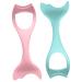 Angoily 2pcs Mascara Brush Eyeliner Stencil Mascara Applicator Eyebrow Eye Makeup Tool Girl Auxiliary Tool