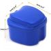 Buy Epodmalx 4x Dark Blue Prostheses Suitcase - Travel Storage Box for False Teeth with Sieve & Basket Network Container - International Shipping Available - Buy Online on GoSupps.com