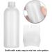 Hair Dye Brush Bottle Shampoo Bottle Oil Coloring Dispensing Applicator Brush Tip Tools with 120ml Capacity for Hair Dyeing(White) - Buy Online on GoSupps.com