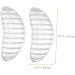 FOMIYES 12 Pairs Striped Arch Pads - Nonslip Gel Foot Support Cushions for Men | Plantar Support Insoles & Foot Pad Inserts - Buy Online on GoSupps.com