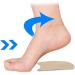 NOLITOY Arch Support Gel Pads - 2 Pairs Flat Foot Corrector Stickers for Optimal Comfort - Buy Online on GoSupps.com