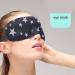 100% Blackout Sleep Mask for Women & Men - Cozy Eye Mask for Ultimate Sleeping Comfort (Black Stars Leopard - Buy Online on GoSupps.com