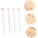 4 Pcs Gel Eyeliner Brush Eyeliner Fine Flat Makeup Eyeliner Brush Eyebrow Brush Portable - Buy Online on GoSupps.com