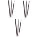 Beavorty 3pcs 2 1 rotate eyebrow pencil eyebrow pencils eyebrow filler brow brush Coffee eyebrow pencil - Buy Online on GoSupps.com