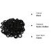 PROUSKY 100 Black Hair Bands for Women and Men - Elastic Hair Ties for Hair Styling - Buy Online on GoSupps.com