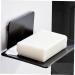 Amosfun 2pcs Soap Holder Soap Storage Holder Stainless Steel Soap Dish Metal Container Bathroom Soap Rack Soap Drainage Rack Kitchen Soap Wall-mounted Storage Rack 304 Stainless Steel - Buy Online on GoSupps.com