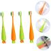 Carrots Children's Manual Toothbrush - Portable & Eco-Friendly 20 Pieces for Toddlers & Families - Buy Online on GoSupps.com