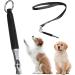 Dog Whistle for Recall Adjustable Frequency Silent Dog Whistle Pet Training Whistle with Lanyard Distance Dog Whistle to Stop Barking(Black Silver size:3.15x0.31inch) 3.15x0.31inch Black Silver - Buy Online on GoSupps.com