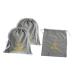 FOYTOKI 3pcs Travel Makeup Bag Travel Bag for Blow Dryer and Hair Tools Hair Dryer Bag 35.00X30.00X0.50CM As Shown