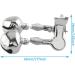 10Pcs Metal Fishing Rod Alarm Bells - Double Bite Indicators - Outdoor Fishing Accessories - Silver - Buy Online on GoSupps.com