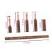 NOLITOY Banana Hair Korean Lip Brush - Eyebrow & Lip Gloss Organizer with Cover | Eye Shadow & Nail Polish Kit - Perfect Gift for Birthdays - Buy Online on GoSupps.com