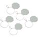 Makeup Puff Box Octagonal Powder Puff Container 5-Piece Gray Dustproof Safe Box for Dressing Tables - Buy Online on GoSupps.com