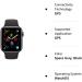 Apple Watch Series 4 (GPS 44mm) Space Gray Aluminum Case with Black Sport Band (Renewed) - Buy Online on GoSupps.com