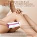 Jitesy Pro 6 IPL Hair Removal Device for Women and Men - 3-in-1 Painless Hair Remover with Sapphire Ice-Cooling - Permanent Hair Removal for Leg, Face, Bikini - Includes Clean Base & Leather Box - White + Pink - Buy Online on GoSupps.com