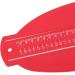Tiuimk Red Adult Foot Measuring Tool - Accurate and Easy-to-Use Foot Measurer - Buy Online on GoSupps.com