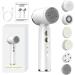 Obest Rechargeable Facial Cleaning Brush - 5 Waterproof Heads for Deep Cleansing & Massage | Best for Keratin & Imprint Removal - Buy Online on GoSupps.com