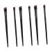 Baluue 9 Sets Eyeliner Brush Makeup Brush Eyebrow Eye Liner Wands Ear Brow Brush Black Wood
