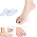 Pedimend Under Toe Support - Set of 6 | Toe Corrector & Straightener Pads - Silicone Gel Hammer Toe Crest Pads for Claw, Crooked, Mallet Toes | Orthopedic Metatarsal Rings - White - Buy Online on GoSupps.com