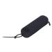 Teething Ring Storage Bag - Soft Silicone Pacifier Holder Case with Hanging Strap (Black) for Infants | International Shipping Available - Buy Online on GoSupps.com