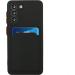 Buy Tivenfezk Nadoli Silicone Case for Samsung Galaxy A34 5G - Ultra Thin Shockproof Scratch-Resistant Wallet TPU Cover with Credit Card Holder - Black - Buy Online on GoSupps.com