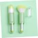 Angoily 3 Sets Telescopic Makeup Brush Girls Suit Makeup Loose Powder Brush Travel Kit for Women Dresser Tool Eyeshadow Brush Green Suits Eyebrow Eye Shadow Brush Artificial Fiber Portable - Buy Online on GoSupps.com