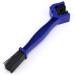 Keenso Bike Chain Scrubber and Brake Dirt Remover Tool - Professional Motorcycle Chain Cleaner Brush (Blue) - Buy Online on GoSupps.com