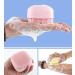 WmcyWell 80ml Silicone Massage Exfoliating Bath Shower Brush with Soap Dispenser - Set of 2, Green+Pink | Deep Cleaning for Women, Men, Children - Buy Online on GoSupps.com