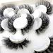 AMSDCN 5 Pairs 25mm 3D Mink Lashes Bulk with Custom Box - Short Wispy Natural False Eyelashes (ML-02) - Buy Online on GoSupps.com