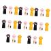 48 Pieces Manicure Protective Cover for Cat Paw Tongs Pliers Cover for Modelling Cat Paws Tweezers Decorative Pliers Cover Pedicure Tool Cover