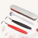 FARUTA 3pcs Tongue Scraper Set - Stainless Steel Oral Hygiene Tool for Fresh Breath & Cleaner Mouth - Buy Online on GoSupps.com
