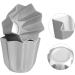 Alipis 2pcs Octagonal Cake Mold Roasting Pan Paper Cups Cupcake Mold Creative Baking Mold Muffin Candy 7.5x7.5x6.5cm Silver - Buy Online on GoSupps.com