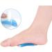 Silicone Gel Arch Support Insoles for Plantar Fasciitis - 2 Pairs for Men & Women - Buy Online on GoSupps.com
